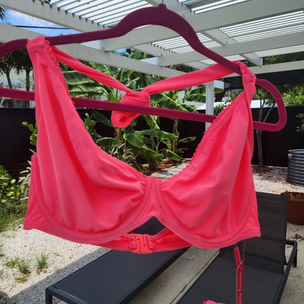 Brand New Curvy Kate Swimsuit Bikini Halter Top